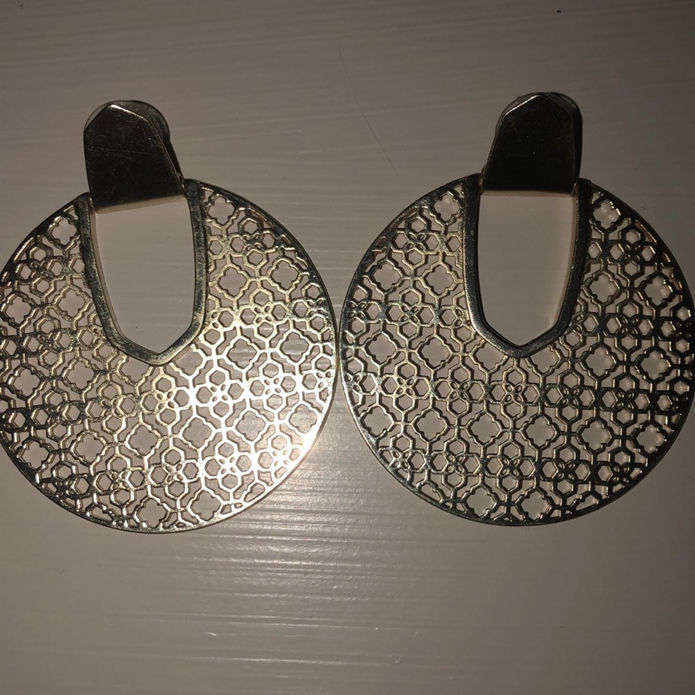 Kendra Scott large pendant earrings